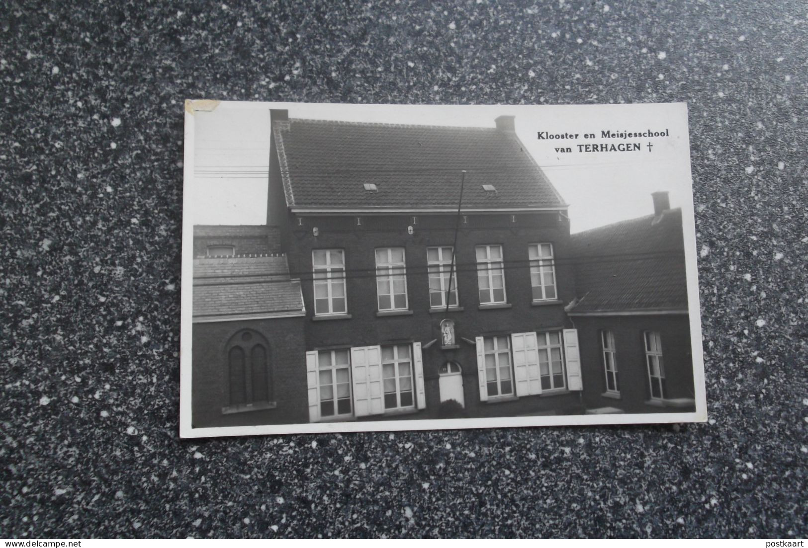TERHAGEN - RUMST: Klooster En Meisjesschool - Fotokaart - Rumst