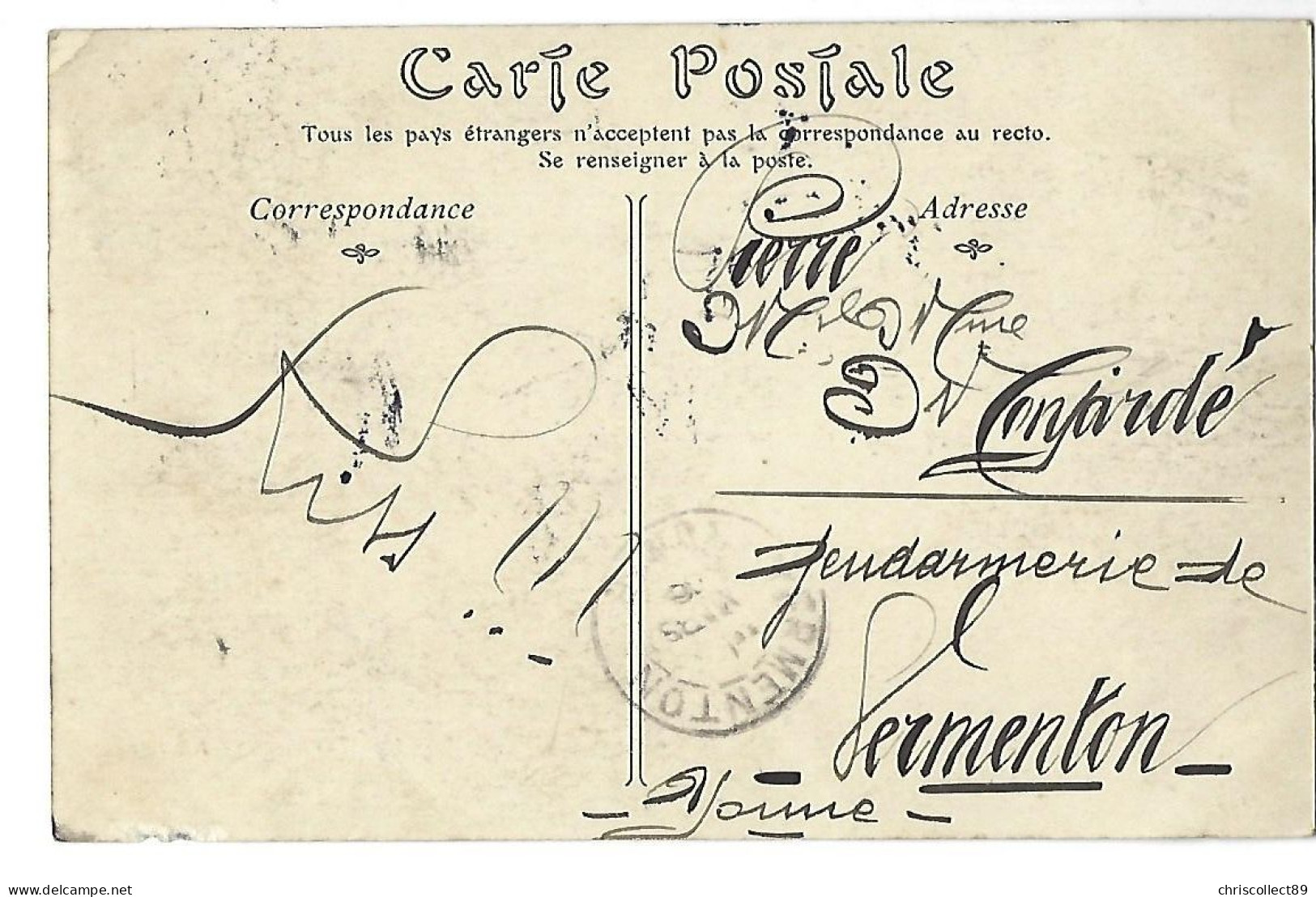 Carte Postal  Les Sports - Motocyclettiste - Anzani - Motociclismo