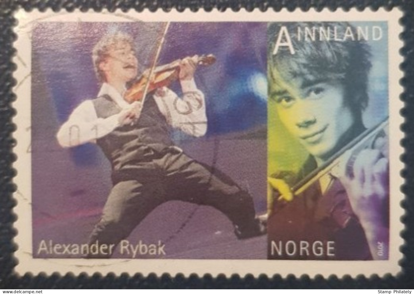 Norway Used Stamp European Song Contest 2010 - Used Stamps