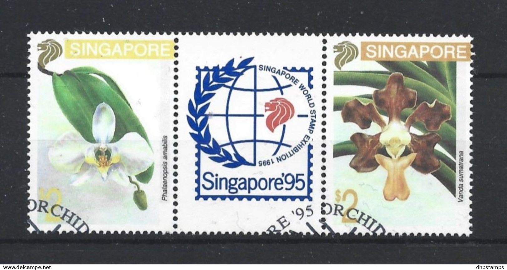 Singapore 1991 Orchids Strip Y.T. 625/626 (0) - Singapore (1959-...)