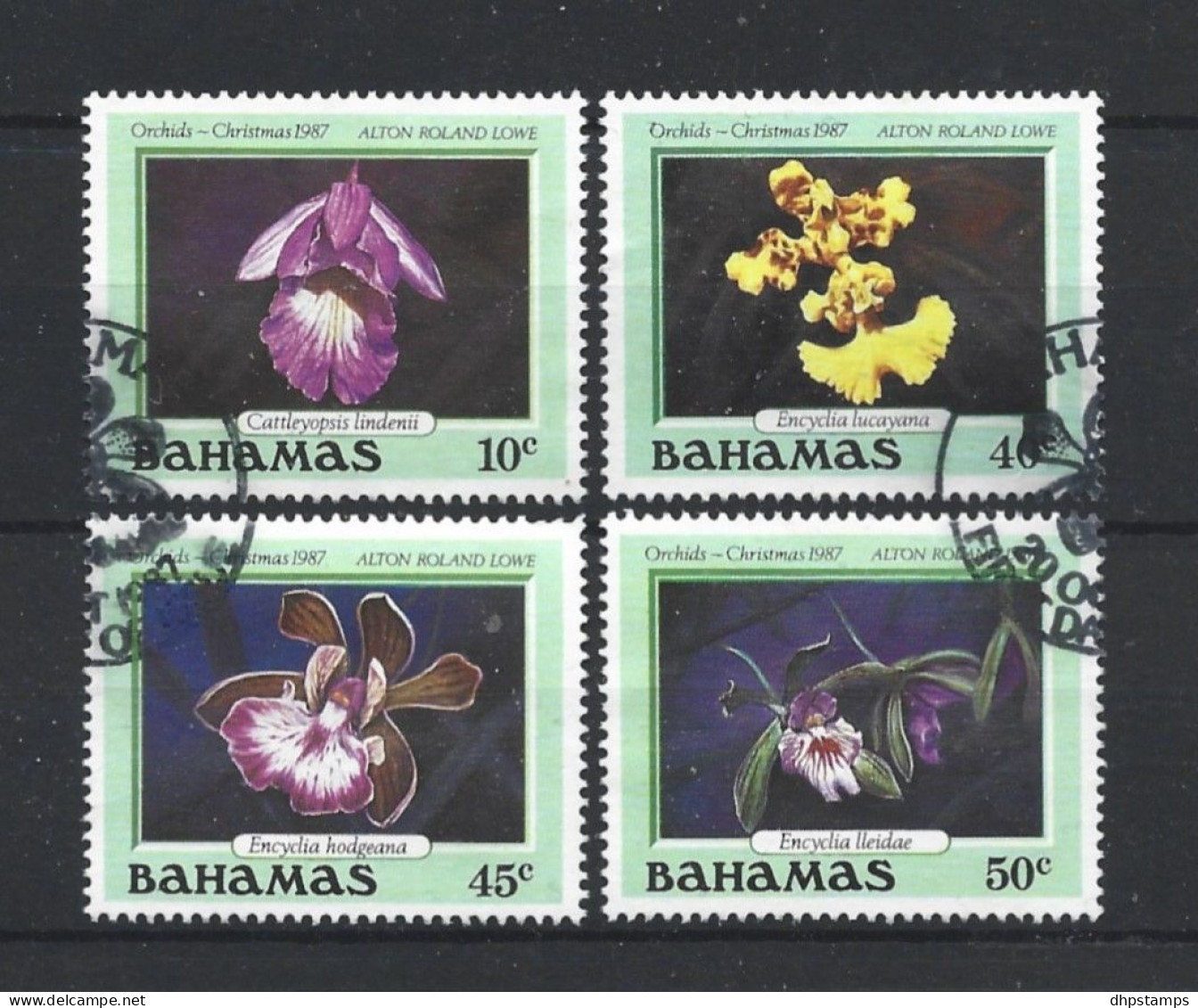 Bahamas 1987 Orchids Y.T. 651/654 (0) - Bahama's (1973-...)