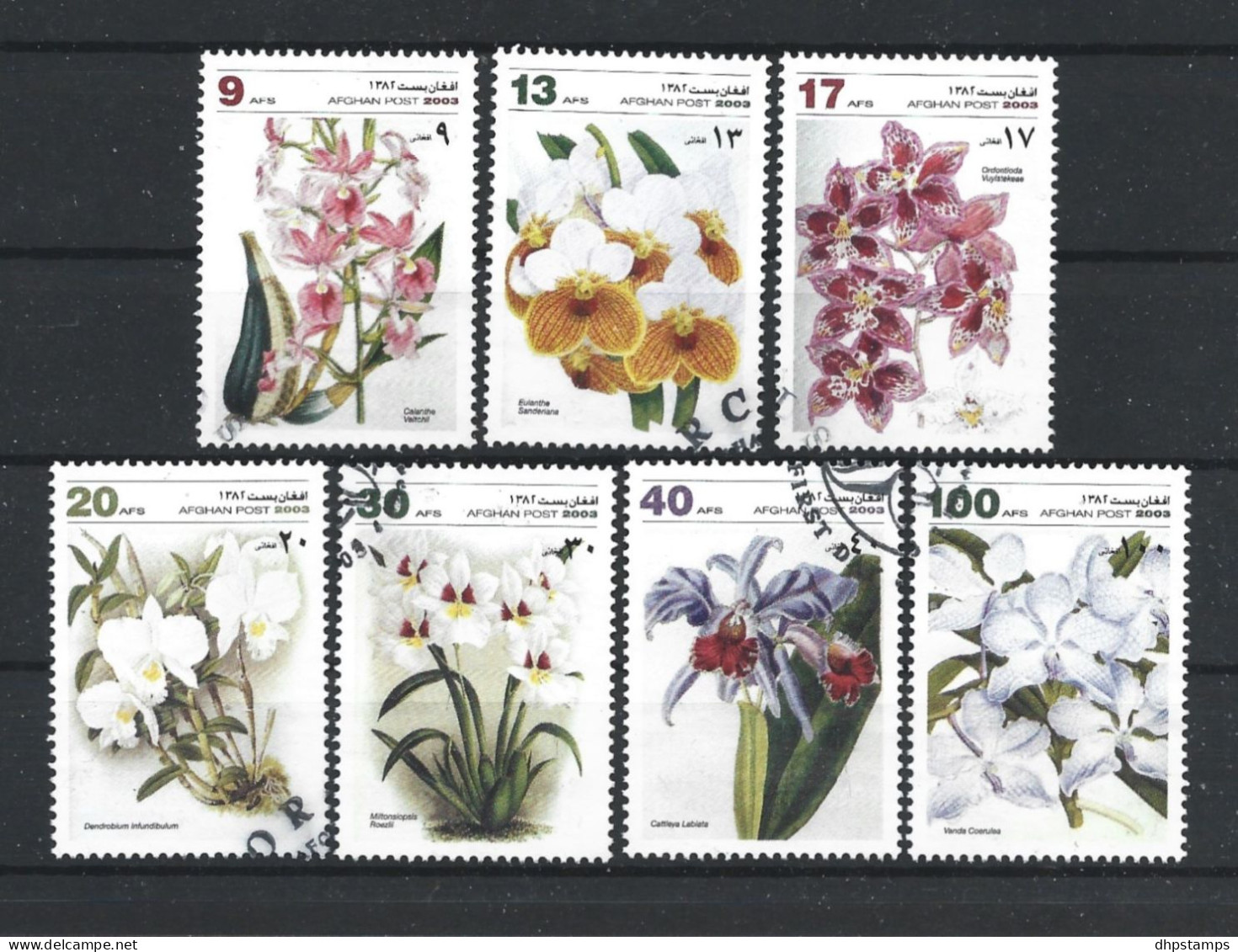 Afghanistan 2003 Orchids Y.T. 1555/1561 (0) - Afghanistan