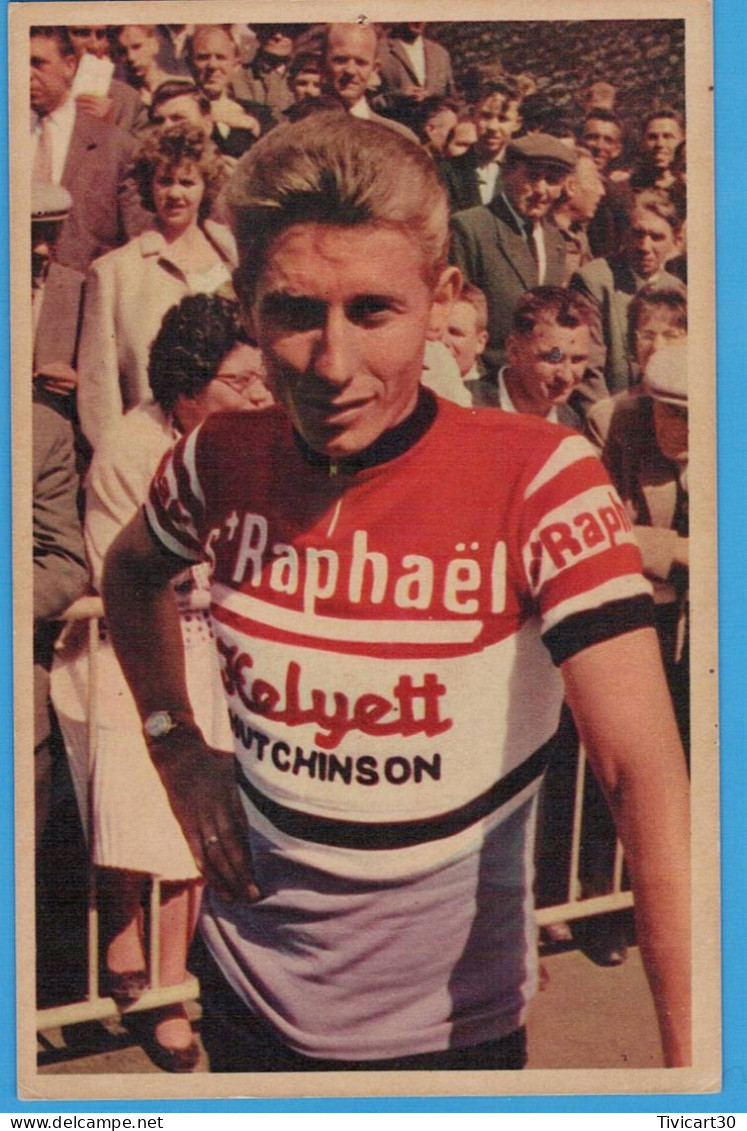 CARTE CYCLISME - ANQUETIL - CONFISERIE MAURAN, EKEREN, BELGIQUE - Radsport