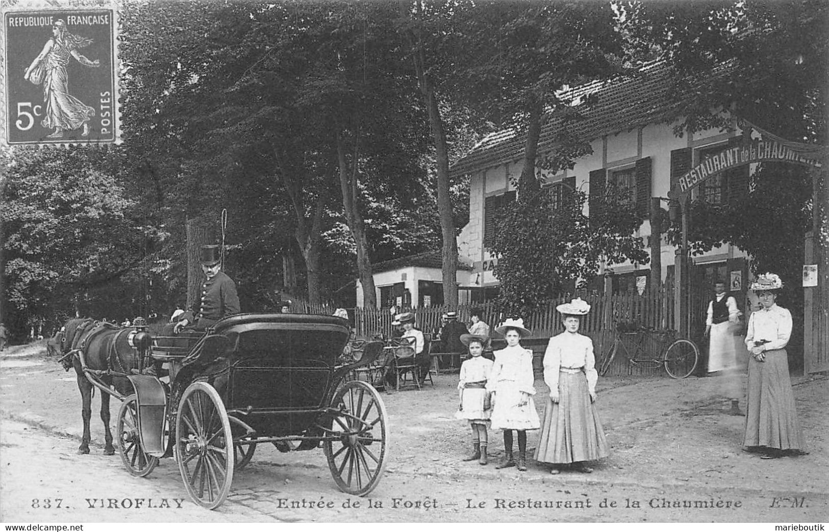 Viroflay – Restaurant De La Chaumière – Entrée De La Forêt  - Viroflay