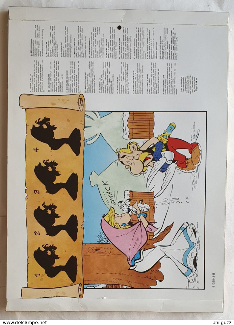 CALENDRIER DE L'AVENT JACQUOT ASTERIX MAISON DE PANORAMIX 1995 VIDE UDERZO GOSCINNY - Agendas & Calendriers