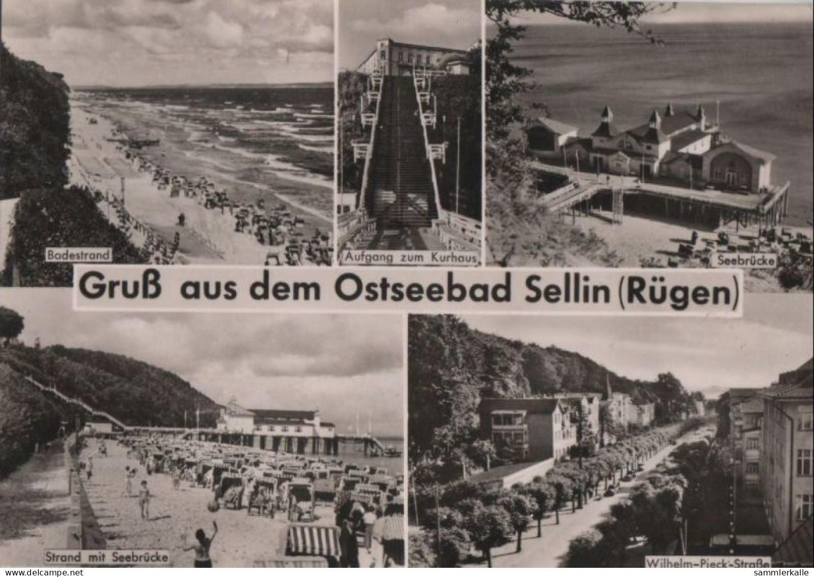 82164 - Sellin - U.a. Seebrücke - 1963 - Sellin