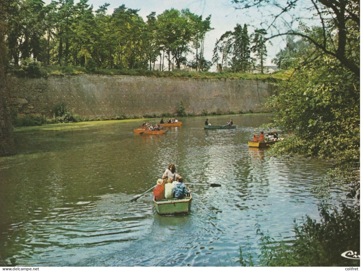 59 - Le Quesnoy  -  Canotage Sur Le Lac Vauban - Le Quesnoy