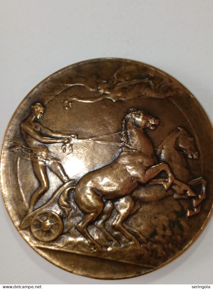 1920 Antwerp Summer Olympics Bronze Participativo Medal - Sin Clasificación