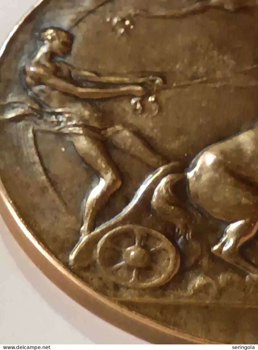 1920 Antwerp Summer Olympics Bronze Participativo Medal - Sin Clasificación