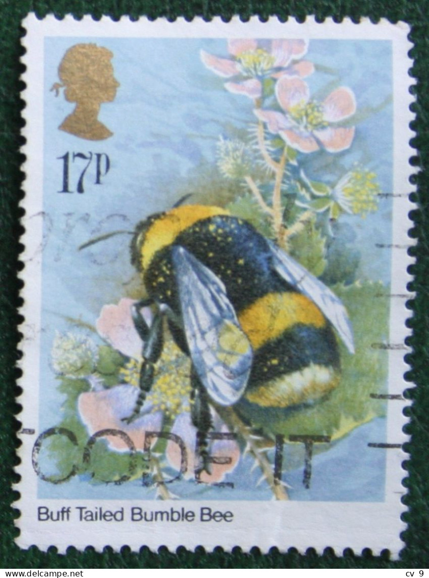 Insect Bumble Bee Ladybird Beetle (Mi 1022) 1985 Used Gebruikt Oblitere ENGLAND GRANDE-BRETAGNE GB GREAT BRITAIN - Used Stamps