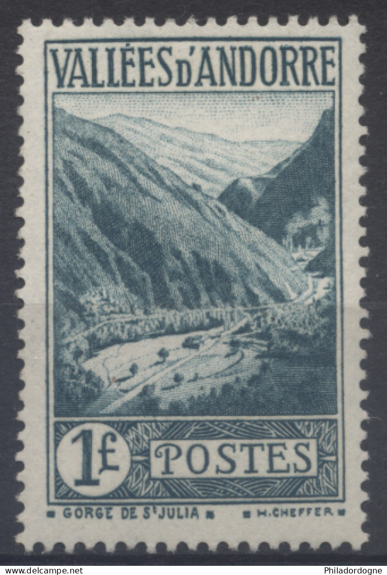 Andorre - Yvert N° 39 Neuf Et Luxe (MNH) - Cote 44 Euros - Nuovi