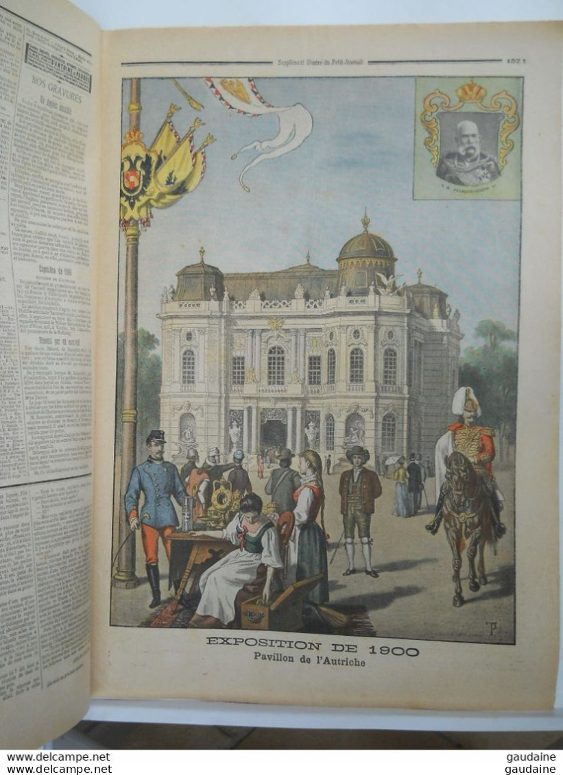 LE PETIT JOURNAL N° 496 - 20 MAI 1900 - UN ANGLAIS IRASCIBLE - EXPOSITION 1900 PAVILLON DE L'AUTRICHE - Le Petit Journal