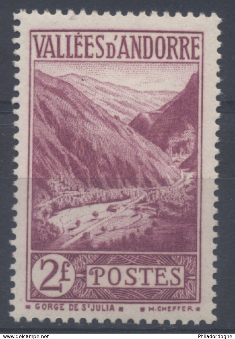 Andorre - Yvert N° 41 Neuf Et Luxe (MNH) - Cote 28 Euros - Unused Stamps