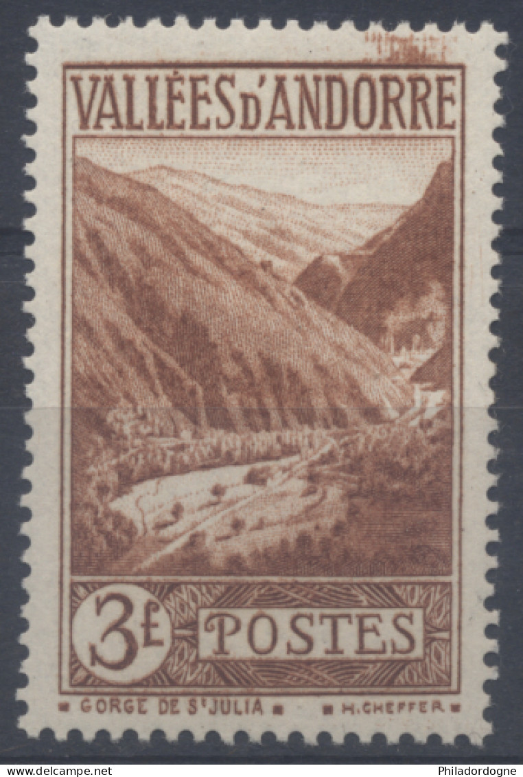 Andorre - Yvert N° 42 Neuf Et Luxe (MNH) - Cote 36 Euros - Unused Stamps