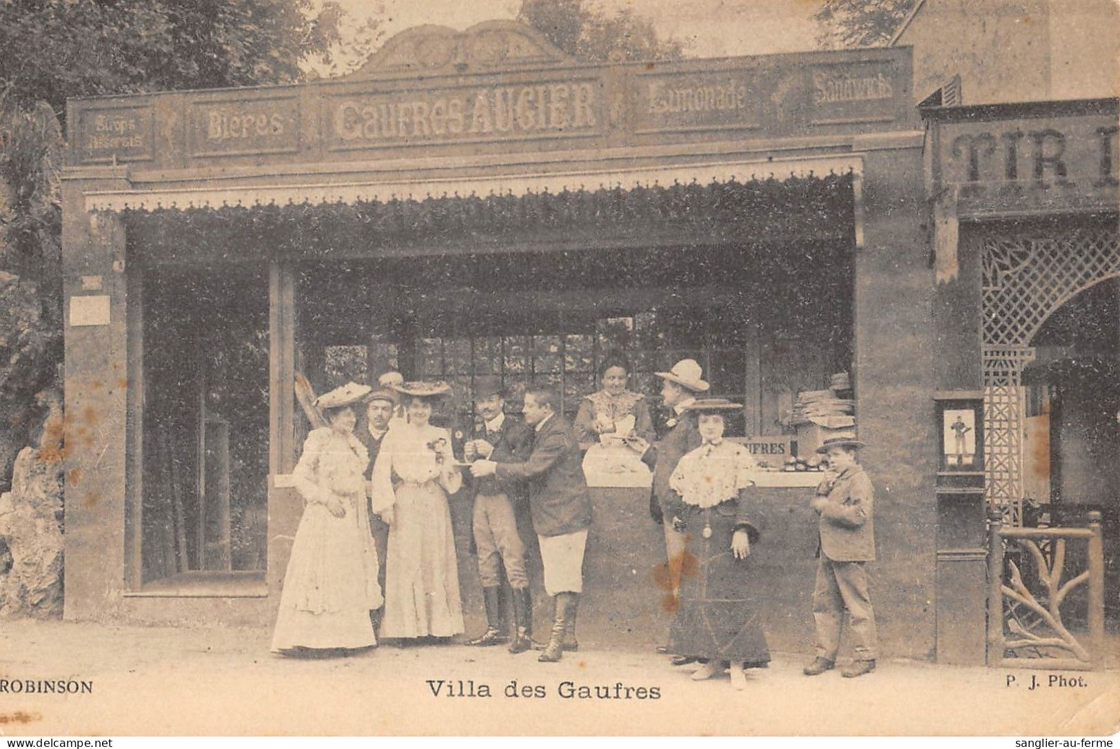 CPA 92 ROBINSON / VILLA DES GAUFRES / MAGASIN GAUFRES AUGIER - Autres & Non Classés