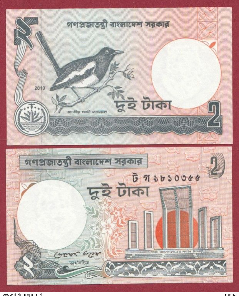 Bangladesh-- 2 Taka--2010 ---UNC --(206) - Bangladesch