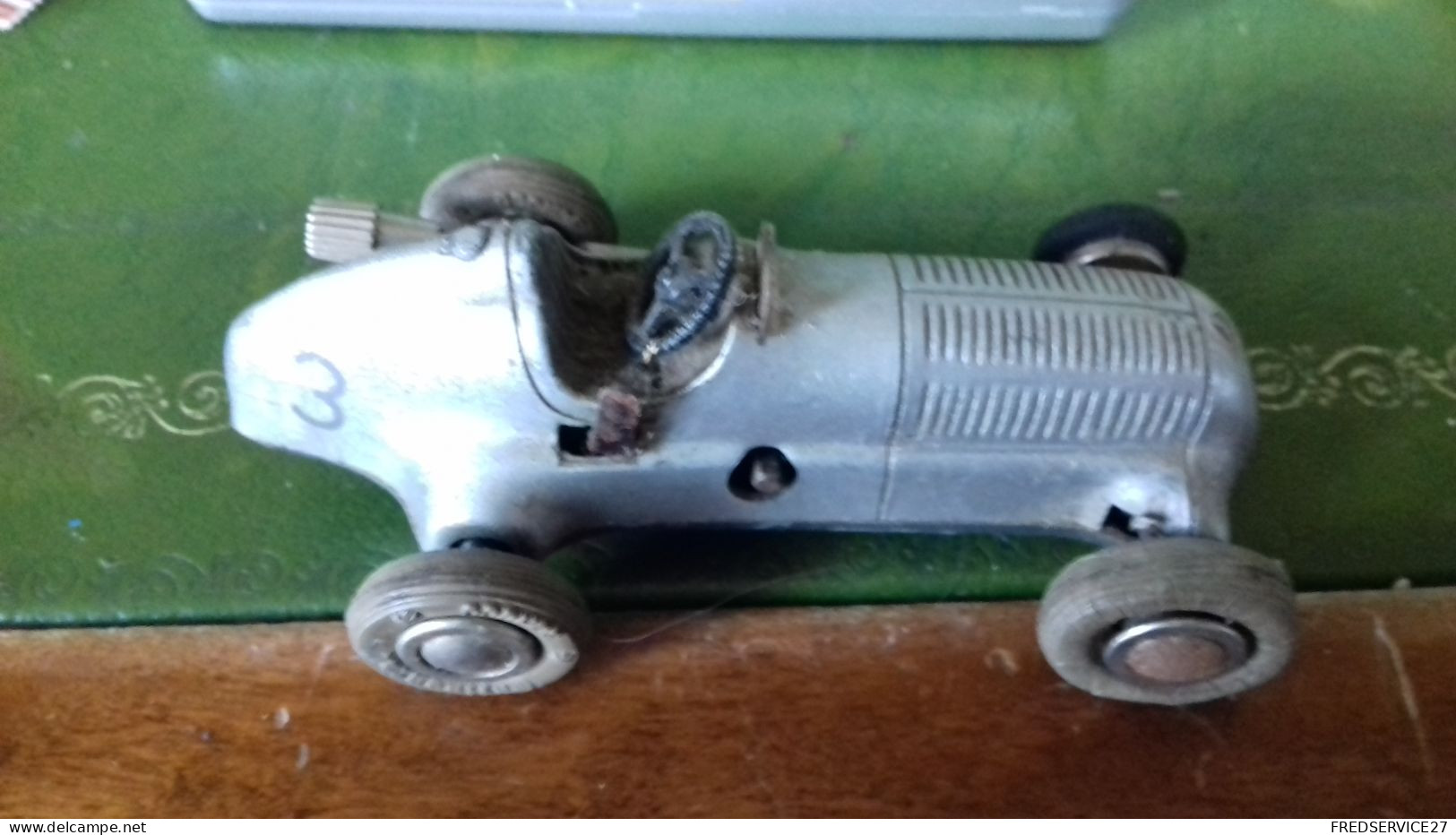 B15/ SCHUCO MICRO RACER MERCEDES MODELL 1935 1043/2 MADE IN WESTERN GERMANY - Schuco