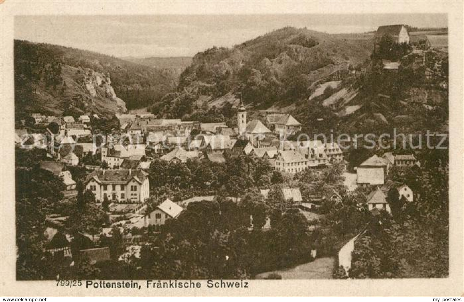 73283135 Pottenstein Oberfranken  Pottenstein Oberfranken - Pottenstein