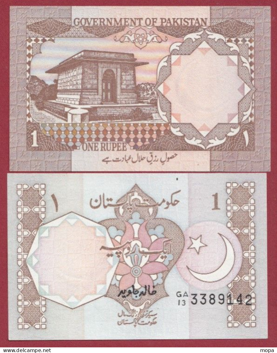 Pakistan-- 1 Rupee--2001 ---UNC --(208) - Pakistan