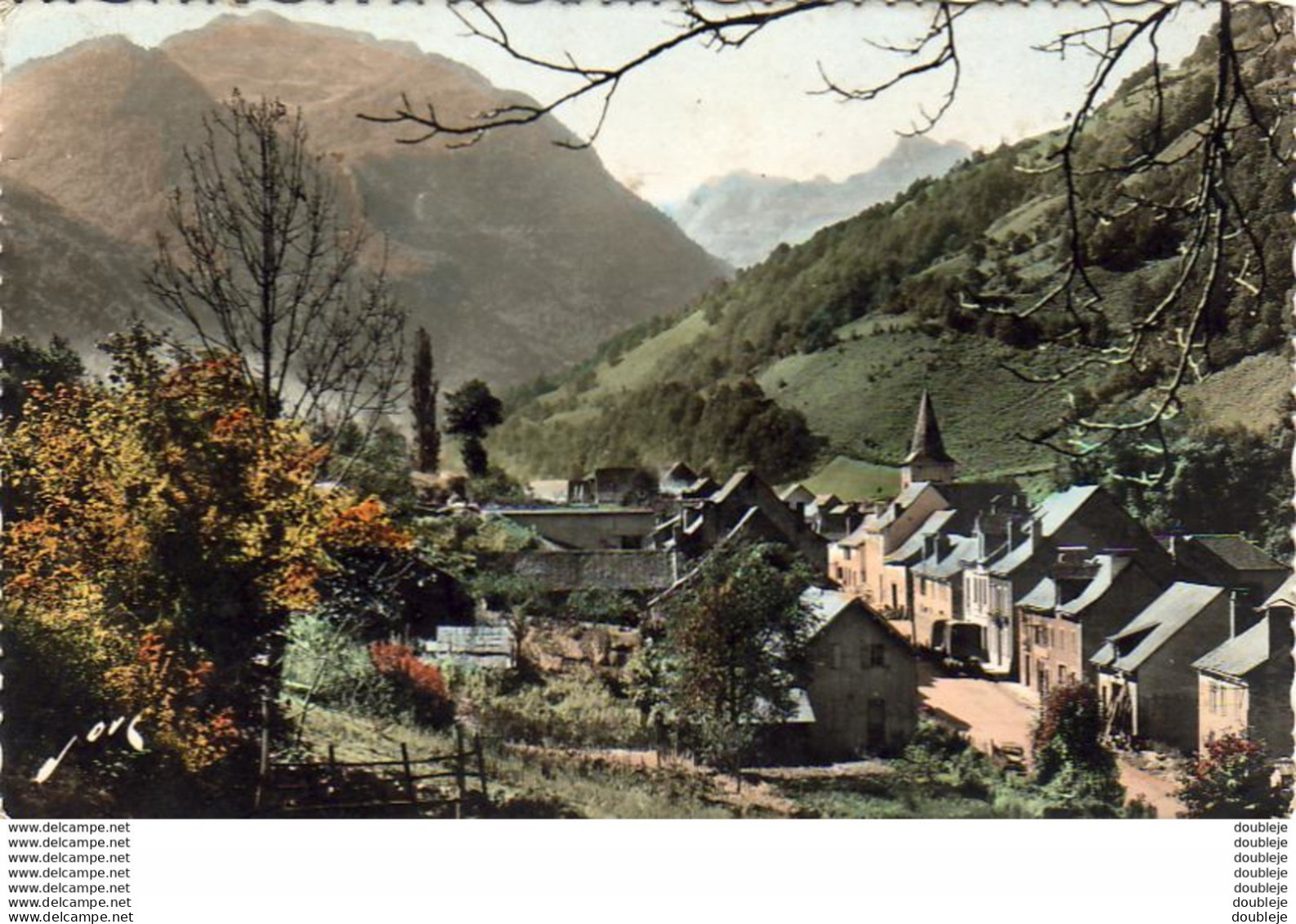 D64  URDOS  Au Fond Le Pic D'Aspe   ..... - Col Du Somport