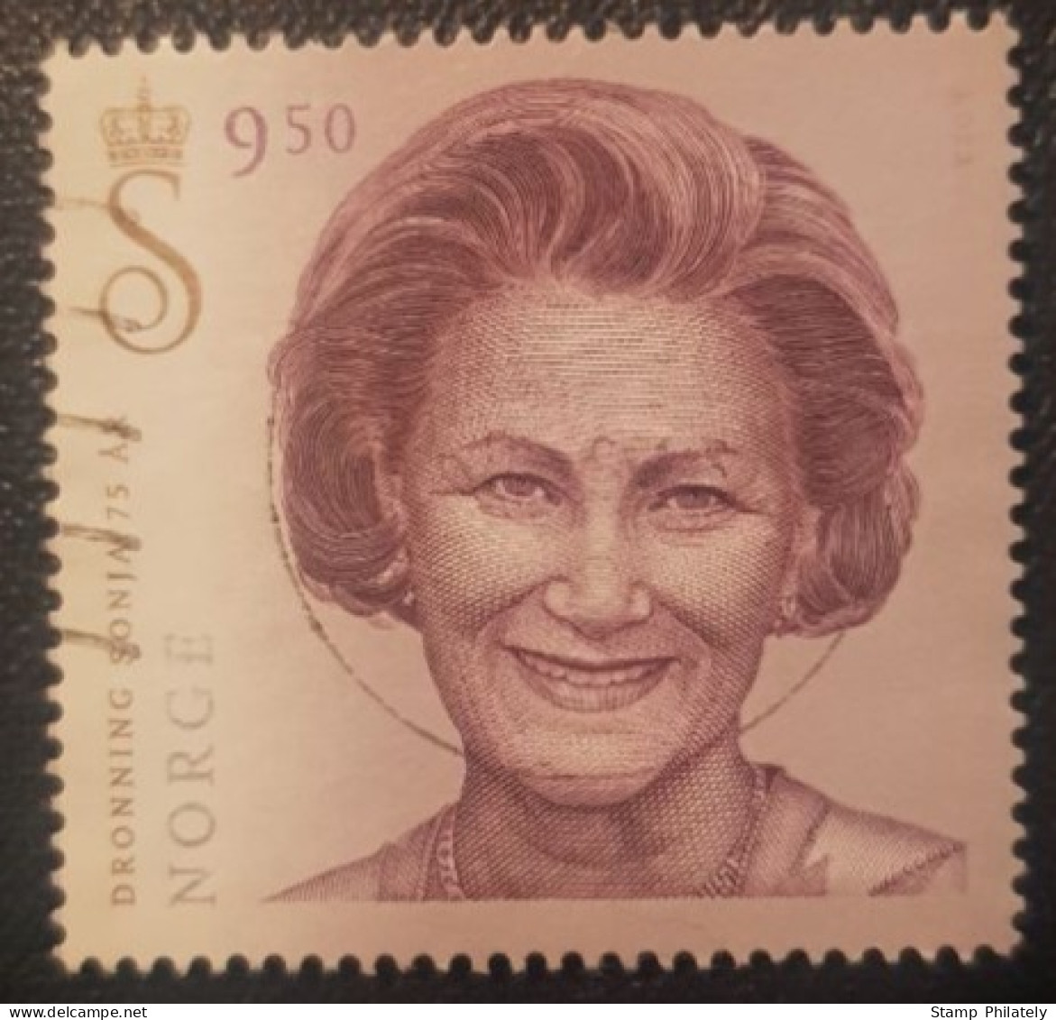 Norway 9.5Kr Queen Sonja Used - Gebraucht