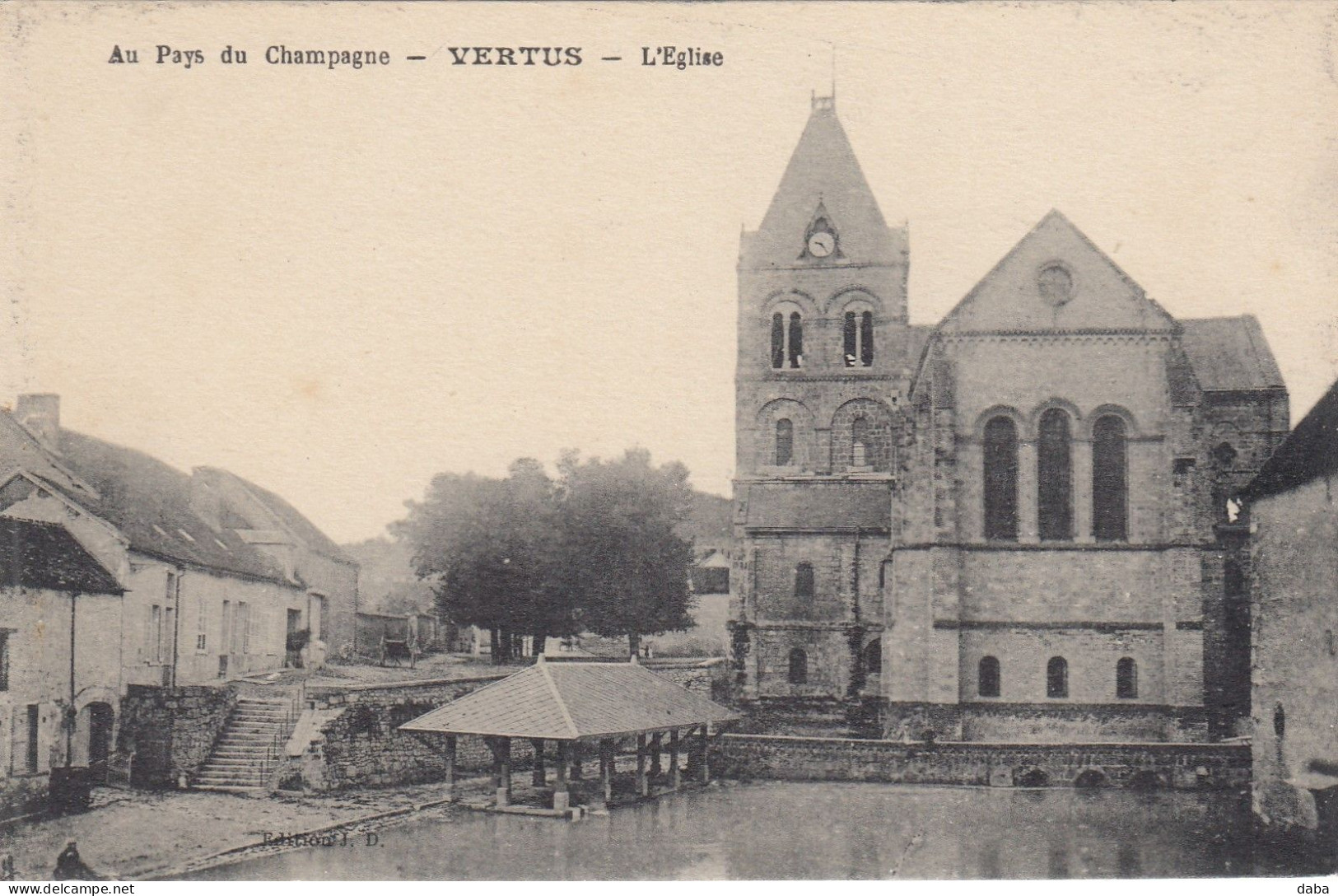 Vertus.  L'Eglise - Vertus