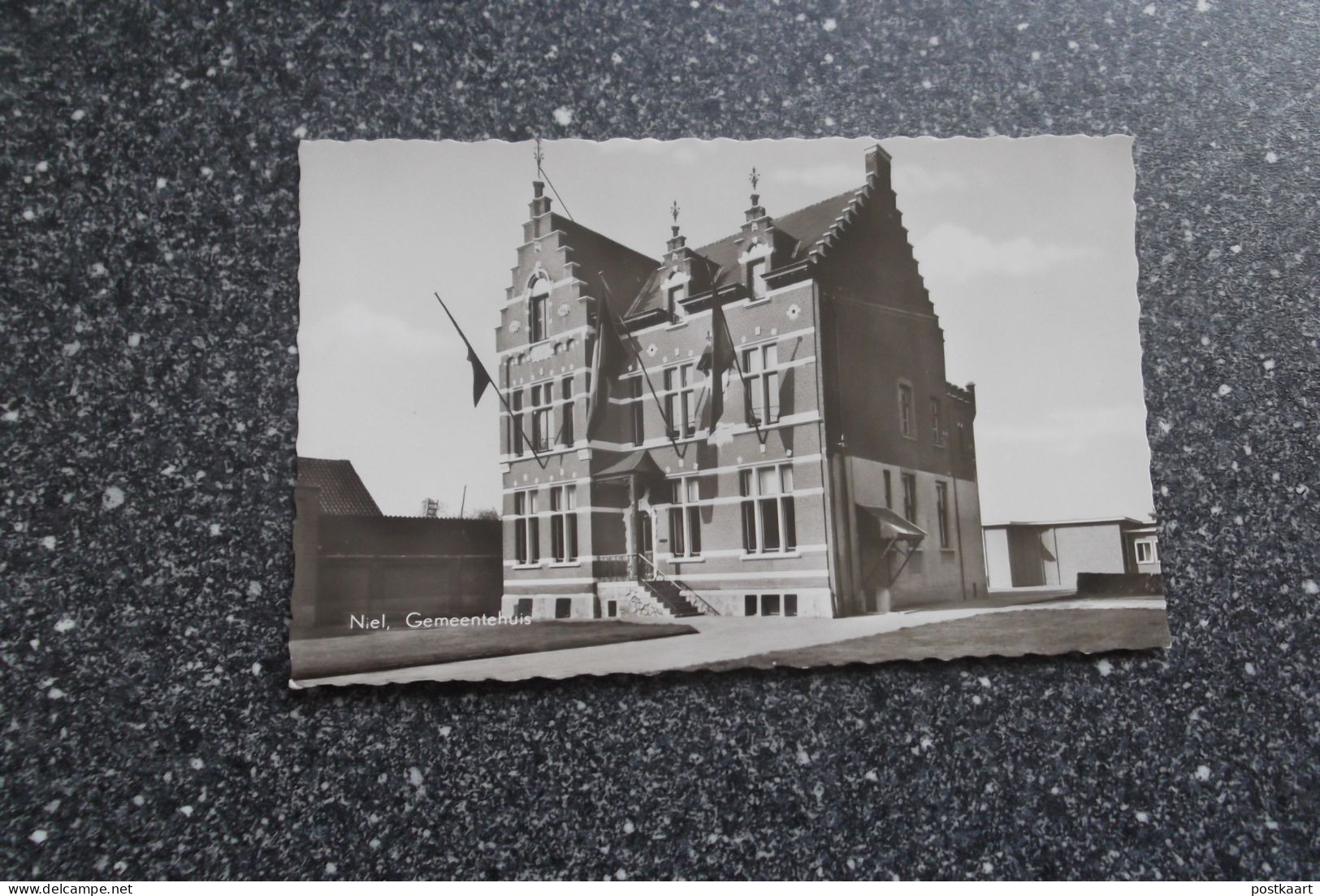 NIEL: Gemeentehuis - Fotokaart - Niel