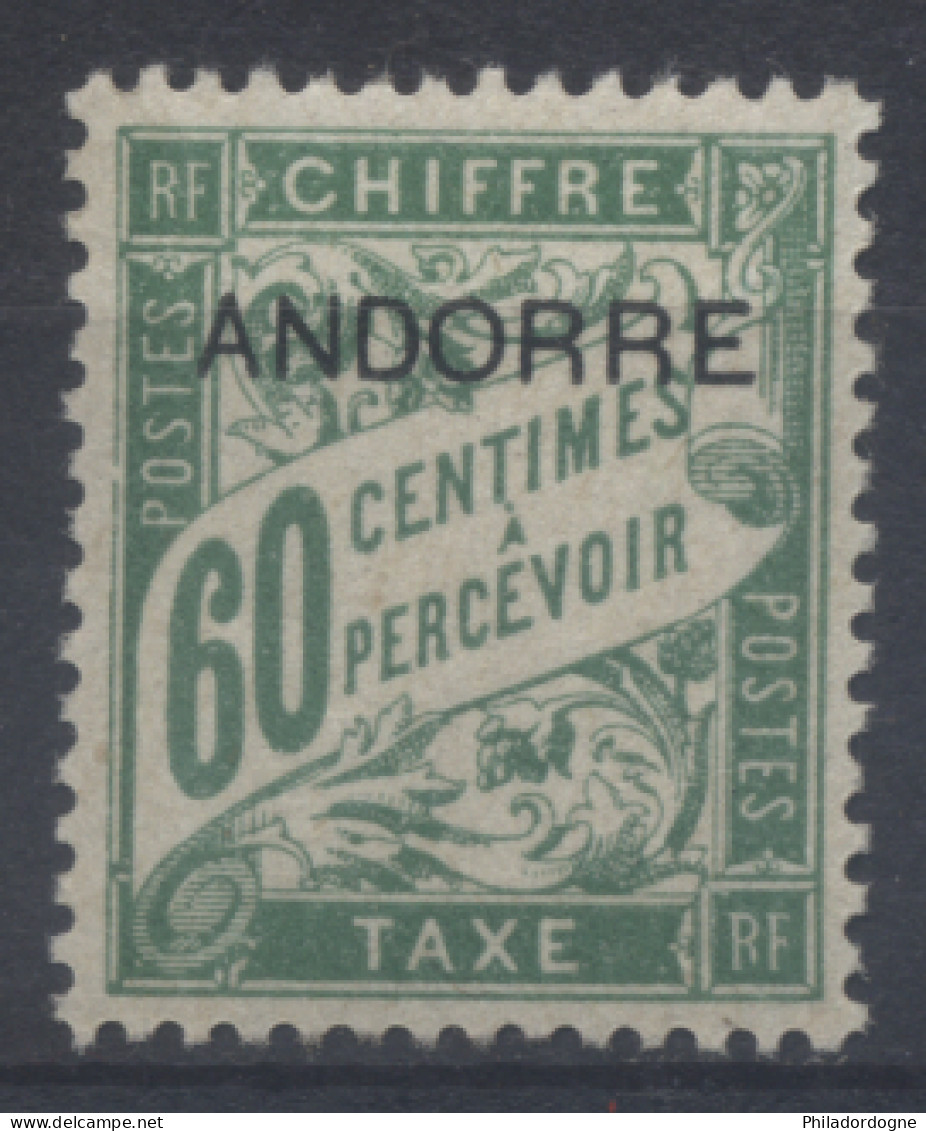 Andorre - Taxe Yvert N° 5 Neuf Et Luxe (MNH) - Cote 85.50 Euros - Ungebraucht