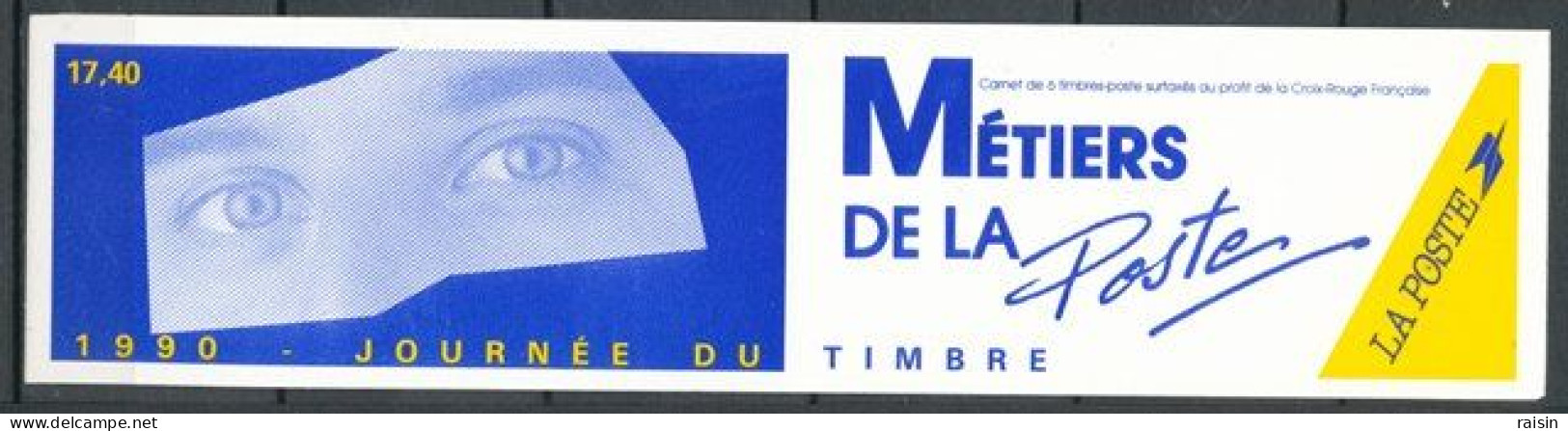 France 1990 Carnet Journée Du Timbre Neuf Non Plié - Dag Van De Postzegel