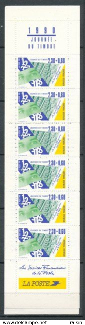 France 1990 Carnet Journée Du Timbre Neuf Non Plié - Tag Der Briefmarke
