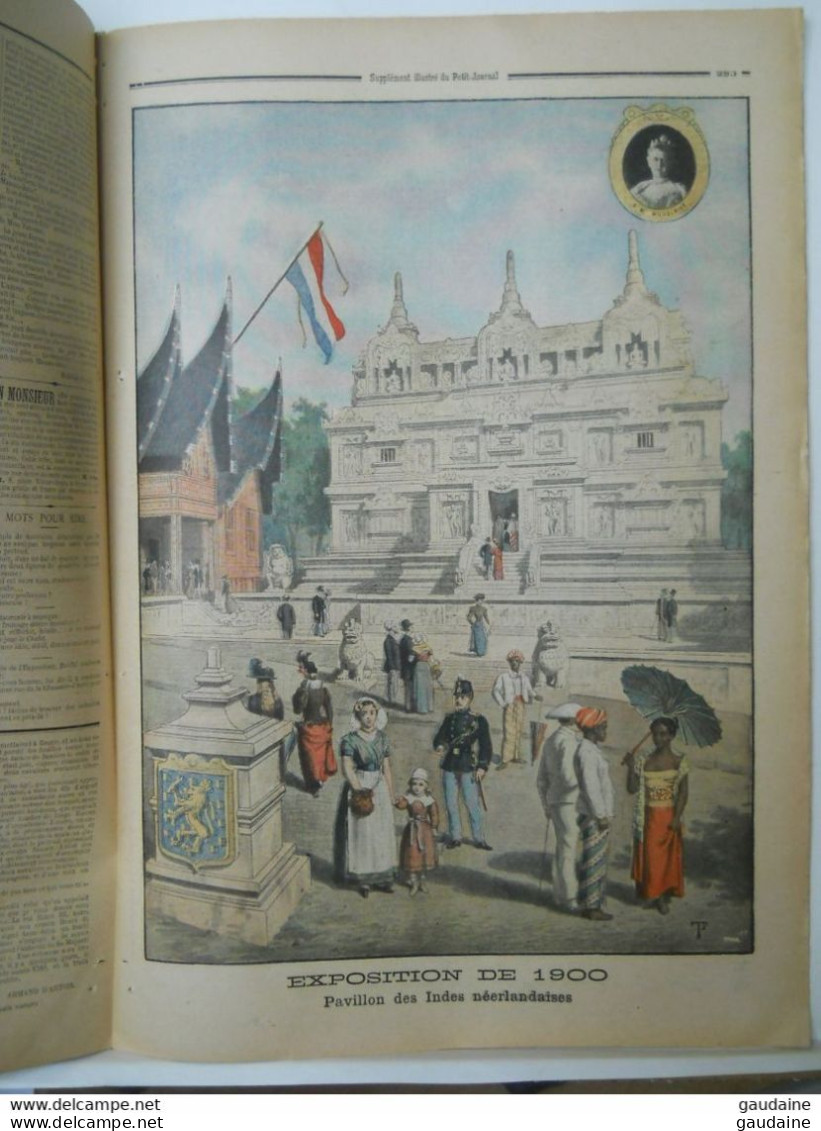 LE PETIT JOURNAL N° 513 - 16 SEPTEMBRE 1900 - BRESCI HUMBERT I- MILAN - EXPOSITION 1900 PAVILLON DES INDES NEERLANDAISES - Le Petit Journal