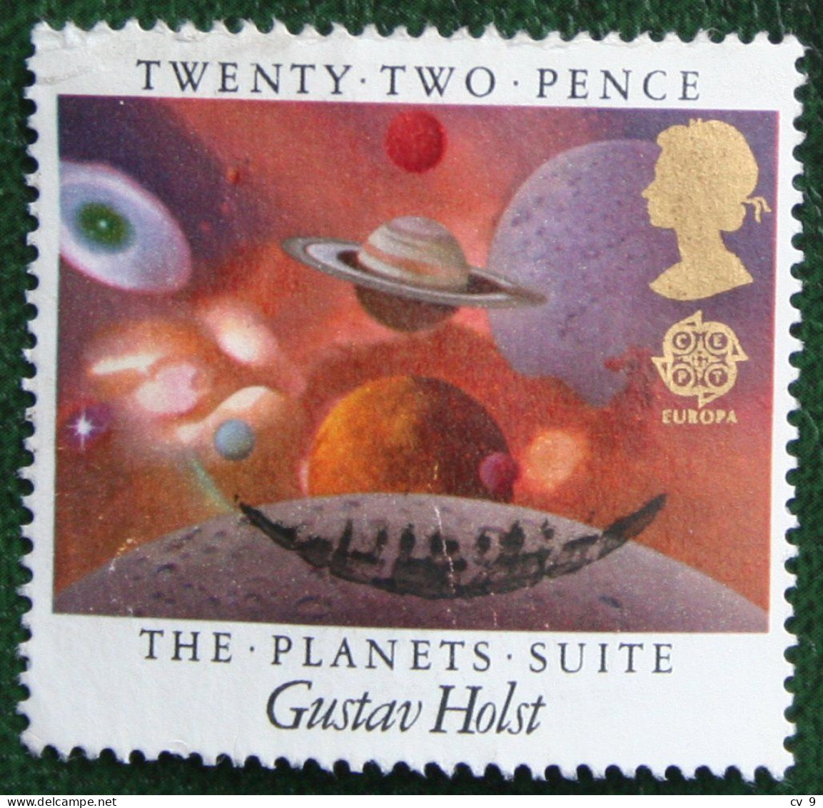 EUROPA CEPT Music Muzik Space (Mi 1027) 1985 Used Gebruikt Oblitere ENGLAND GRANDE-BRETAGNE GB GREAT BRITAIN - Used Stamps