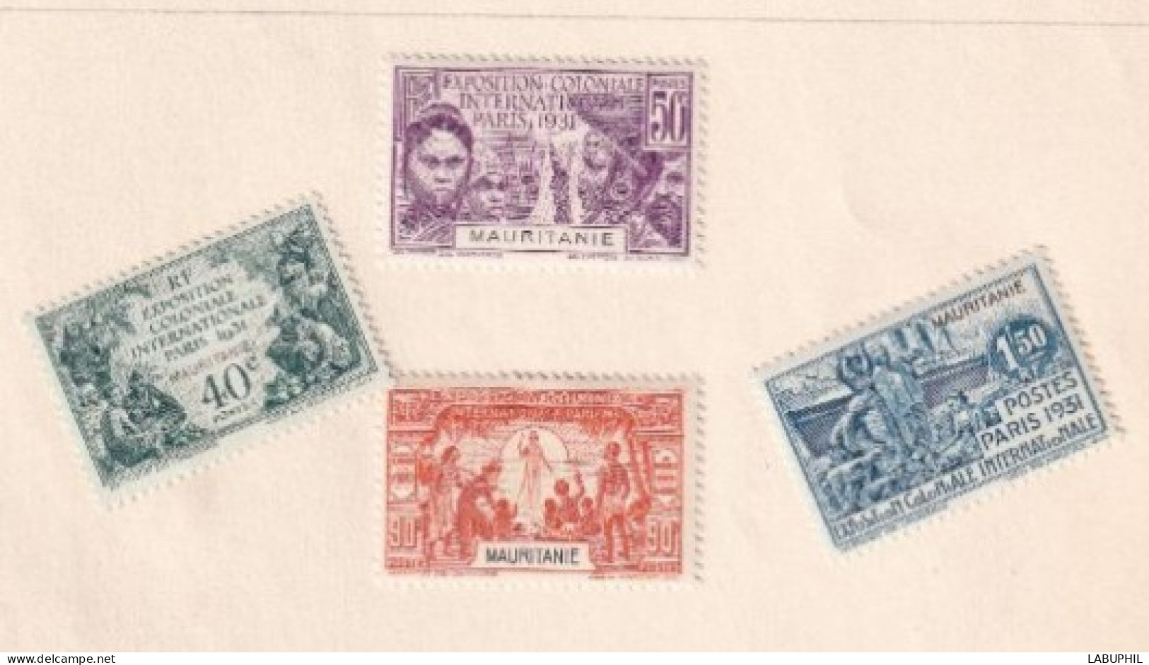 MAURITANIE     MLH * 1931 Qualité ++ - Unused Stamps