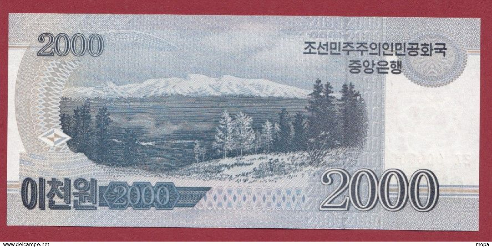 Corée Du Nord-- 2000 Won--2008 ---UNC --(227) - Korea (Nord-)