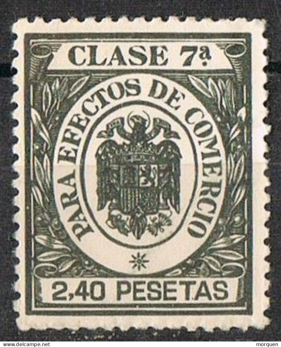 Sello Fiscal Efectos De Comercio 2,40 Pts, Clase 7ª ** - Revenue Stamps