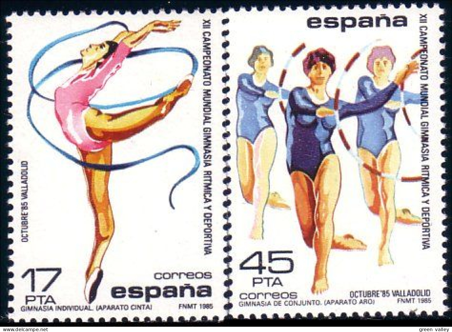 326 Espagne Rythmics Gymnastics Gymnastique Rythmique MNH ** Neuf SC (ESP-215) - Gymnastiek