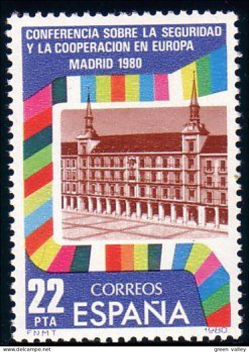 326 Espagne Drapeaux Flags MNH ** Neuf SC (ESP-155) - Francobolli