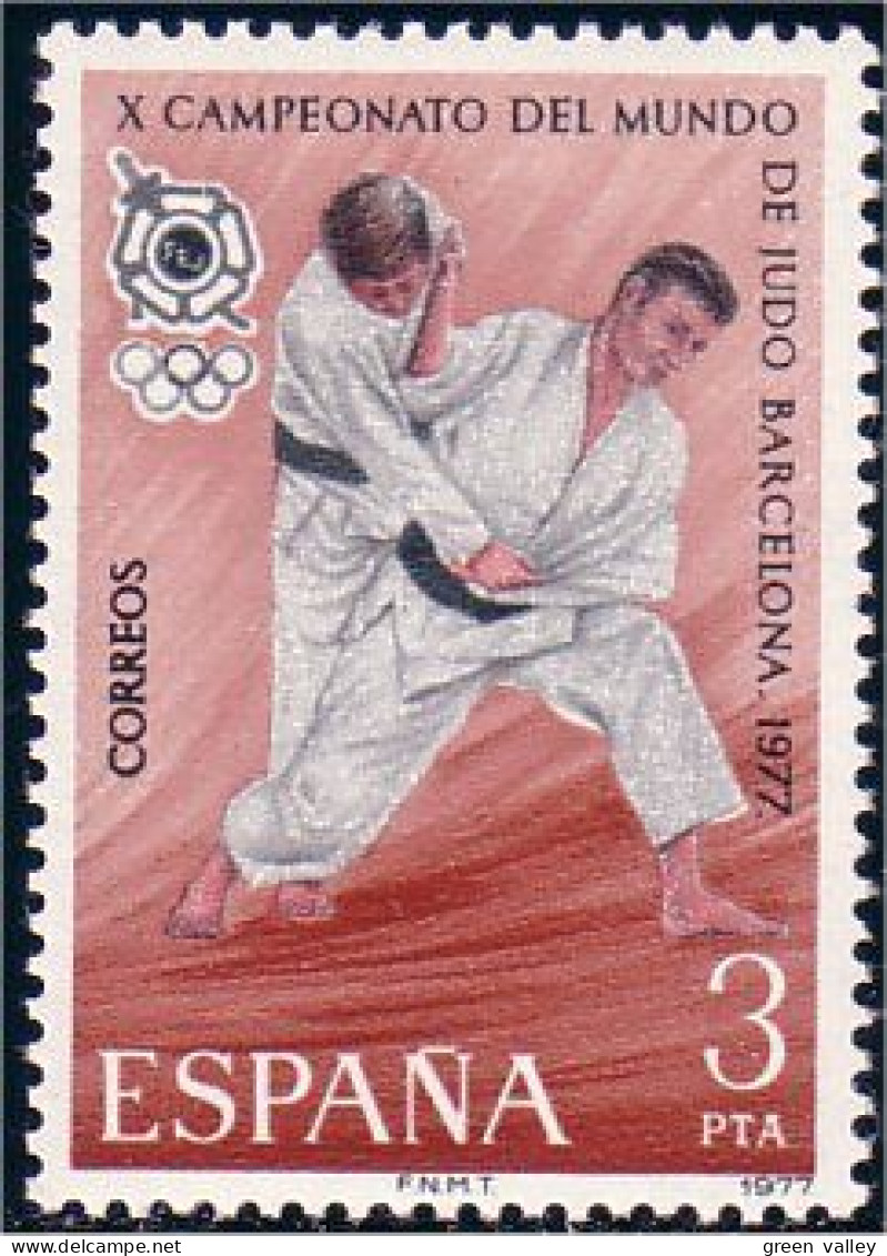 326 Espagne Judo MNH ** Neuf SC (ESP-122) - Judo