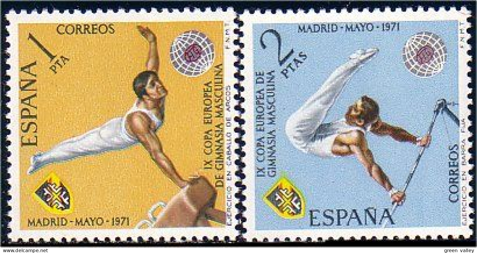 326 Espagne Gymnastics Gymnastics MNH ** Neuf SC (ESP-64) - Gymnastiek