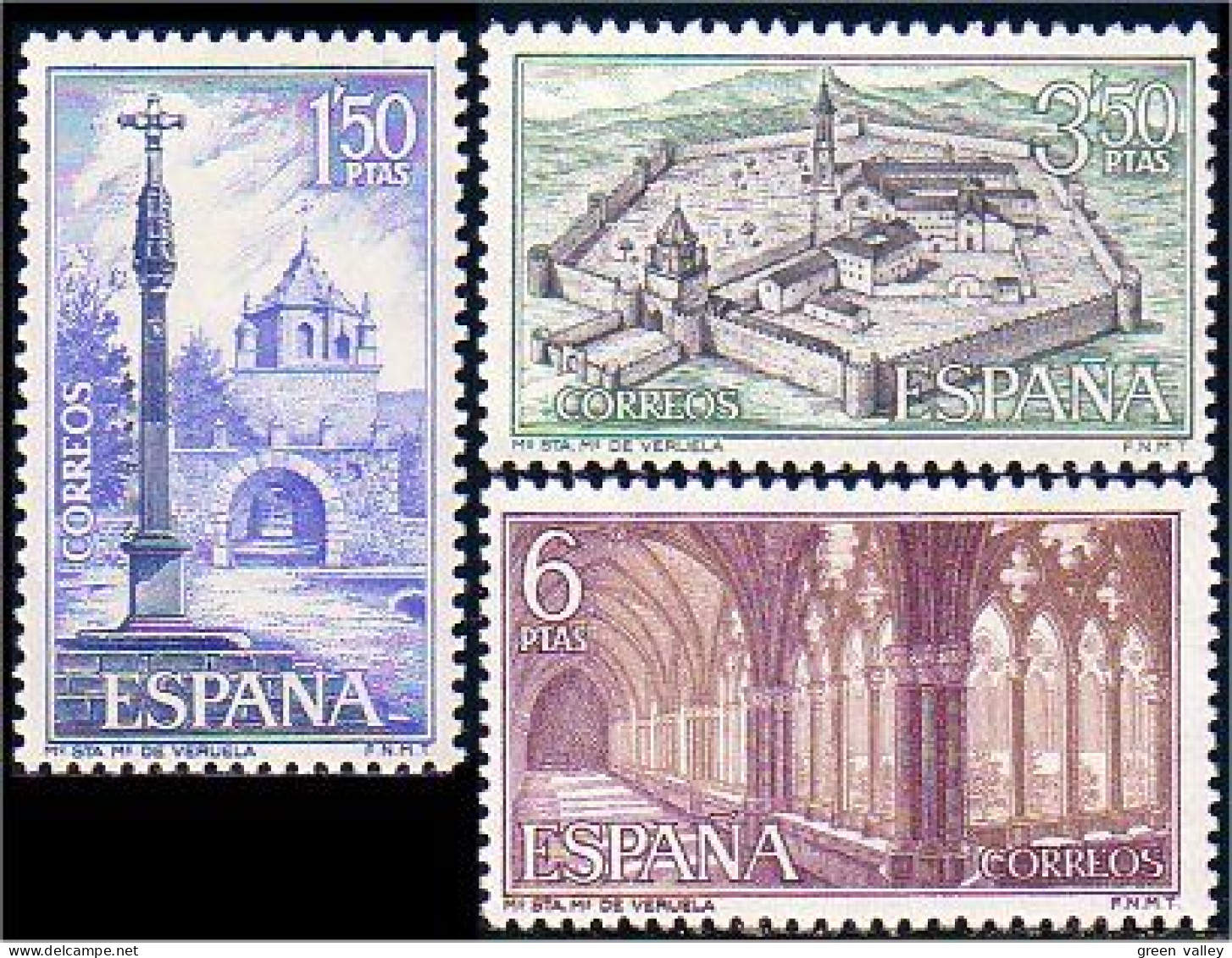 326 Espagne Santa Maria Veruela Monastery Monastère MNH ** Neuf SC (ESP-38) - Abadías Y Monasterios