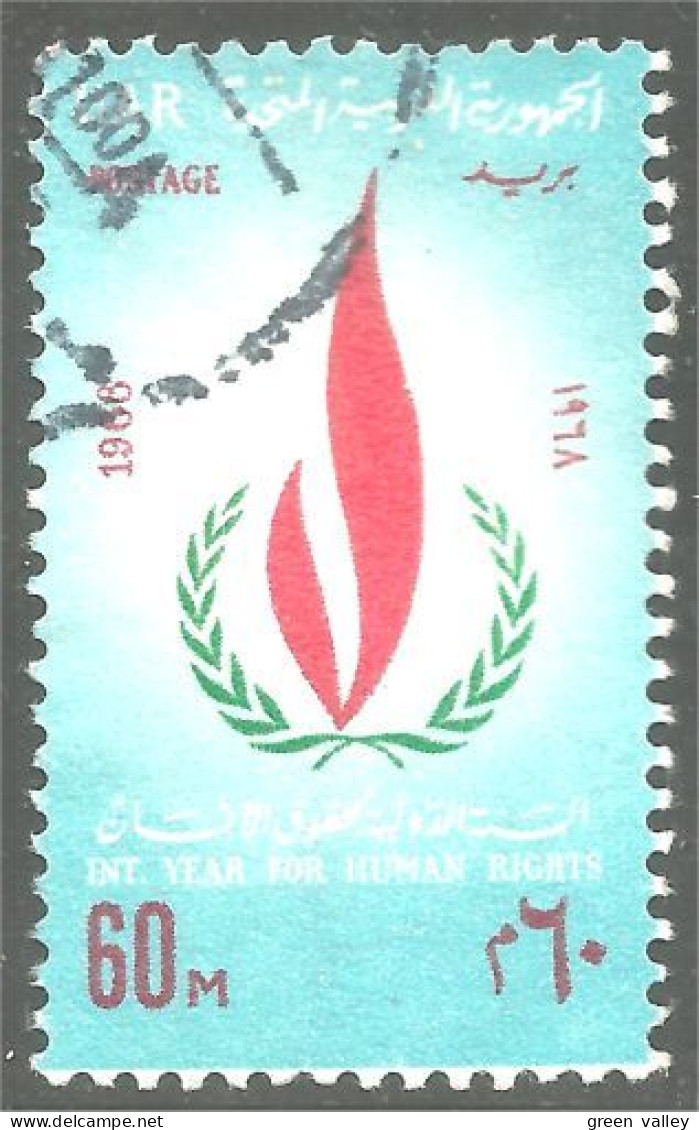 316 Egypte UAR Droits Homme Human Rights (EGY-244) - Andere & Zonder Classificatie