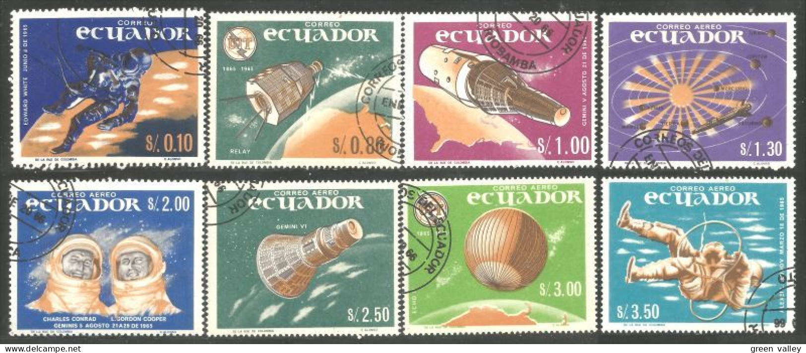 314 Equateur Ecuador Espace Space Satellite Communications (ECU-154) - Südamerika
