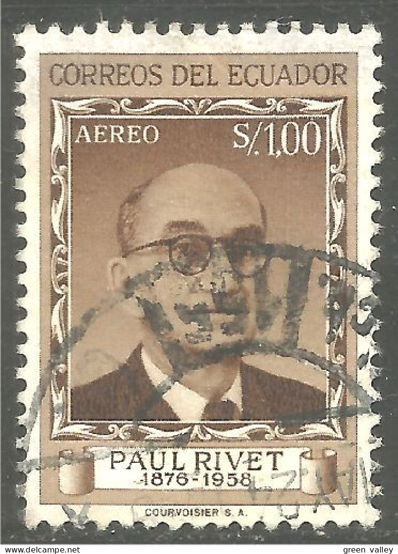 314 Equateur 1958 Paul Rivet (ECU-131) - Equateur