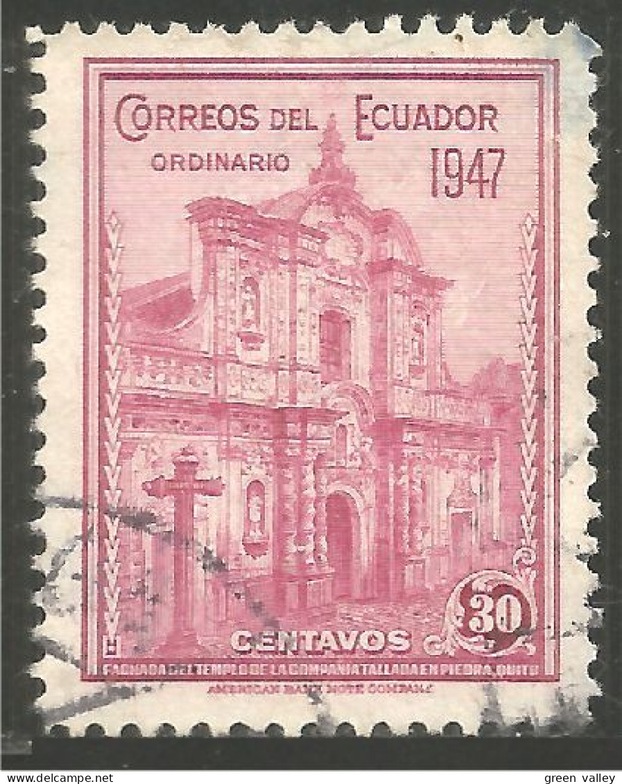 314 Equateur 1947 Jésuites Church Quito (ECU-120a) - Equateur