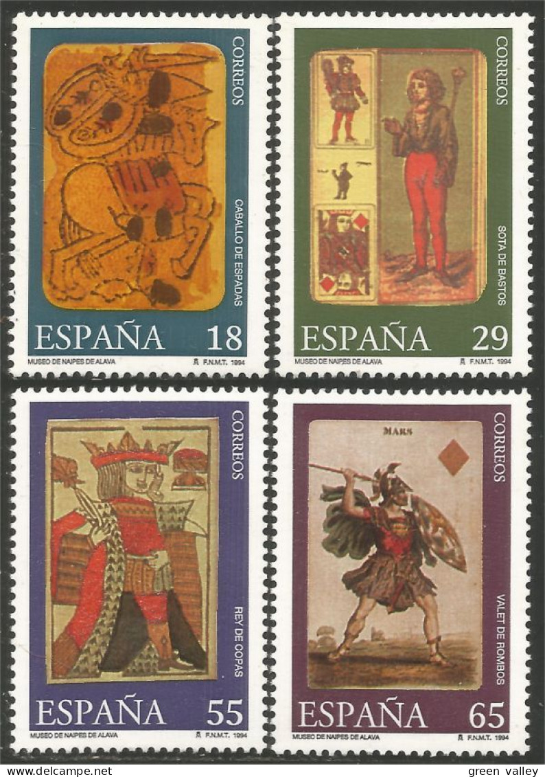 326 Espagne Cartes Playing Cards MNH ** Neuf SC (ESP-340) - Unclassified