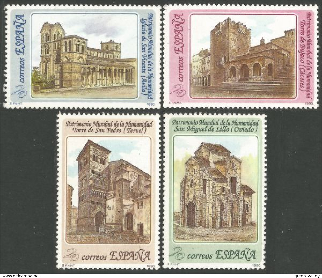 326 Espagne Churches Eglises Cathedrales MNH ** Neuf SC (ESP-337) - Abdijen En Kloosters