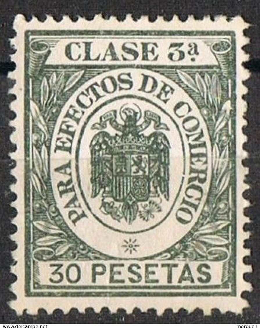 Sello Fiscal Efectos De Comercio 30 Pts, Clase 3ª * - Revenue Stamps