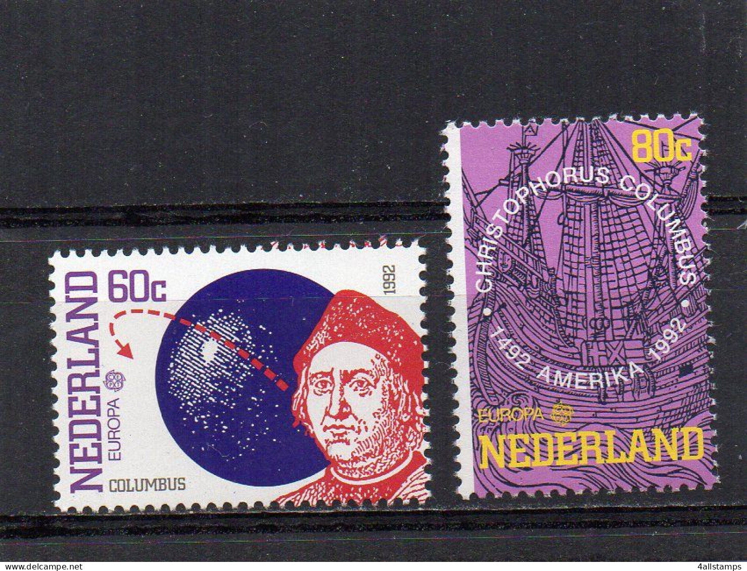 1992 Nederland Mi N° 1441/1442 ** : MNH, Postfris, Postfrisch , Neuf Sans Charniere - 1992