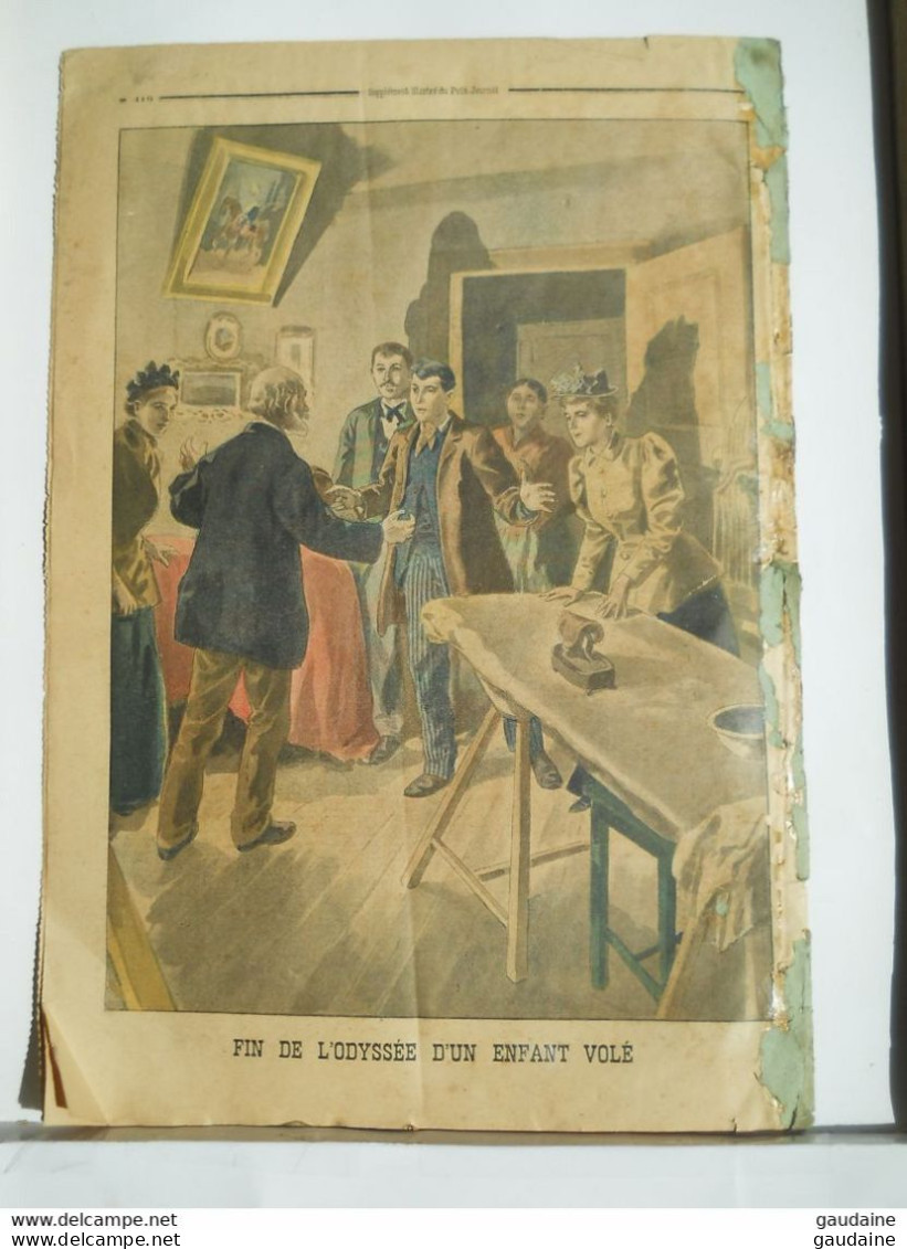 LE PETIT JOURNAL N°528 - 30 DECEMBRE 1900 - LES INVALIDES VACCINEES - CALENDRIER 1901 - Le Petit Journal