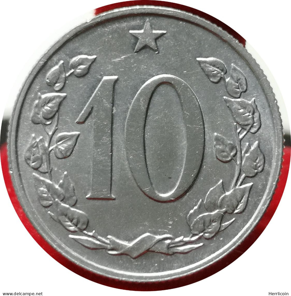 Monnaie Tchécoslovaquie  - 1969 - 10 Haléřů - Tchécoslovaquie